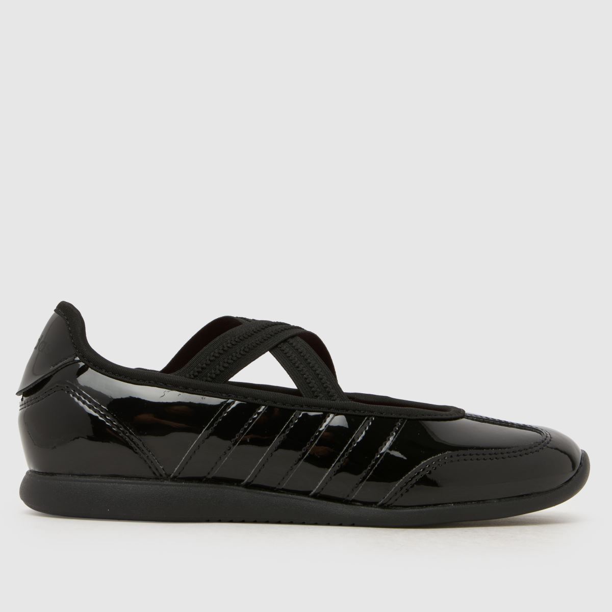 adidas Sportswear Junior Black Barreda Mary Jane Trainers, Black, Size 5 Older