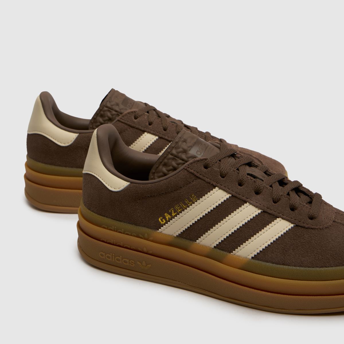 adidas Gazelle Bold Girls Youth in Brown Multi adidas Gazelle Bold 4
