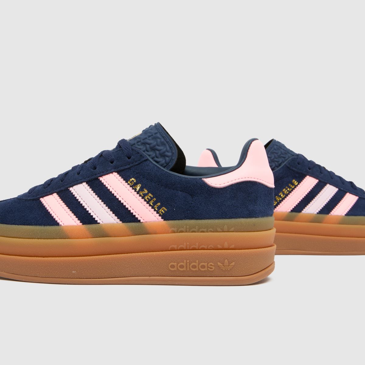 Kids Girls Youth Navy Multi adidas Gazelle Bold Trainers | schuh