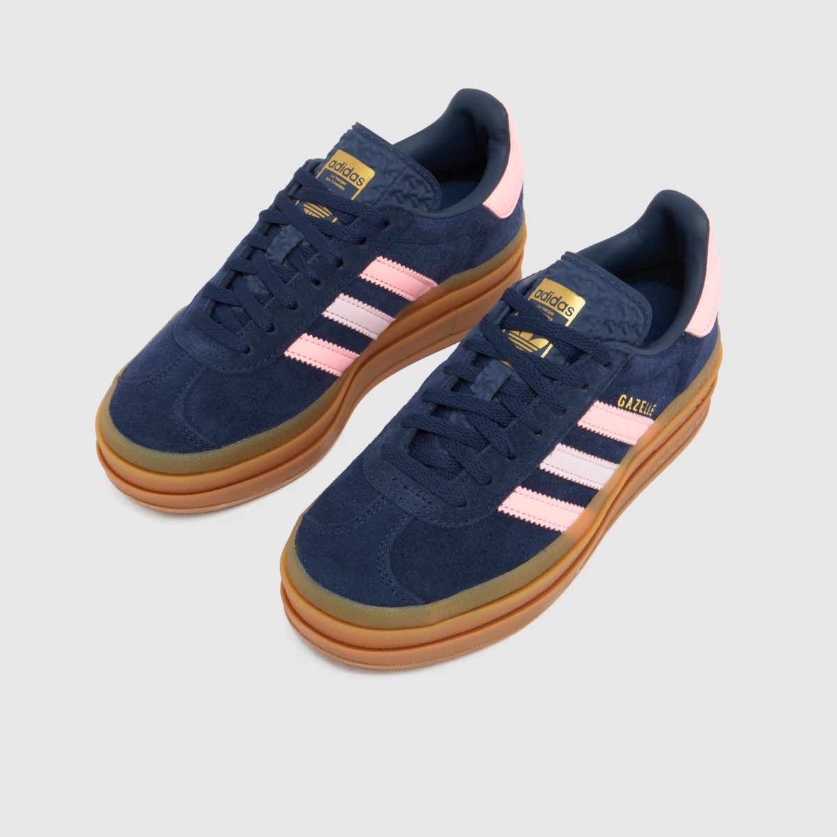 adidas Gazelle Bold Girls Youth in Navy Multi