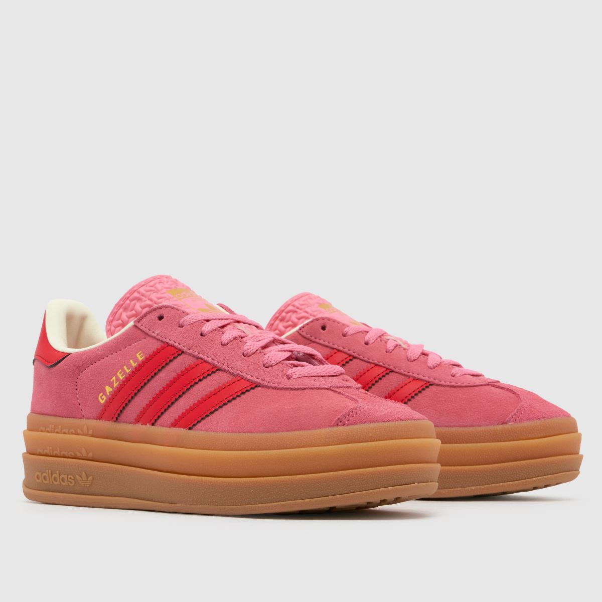 Kids Girls Youth Pink adidas Gazelle Bold Trainers | schuh