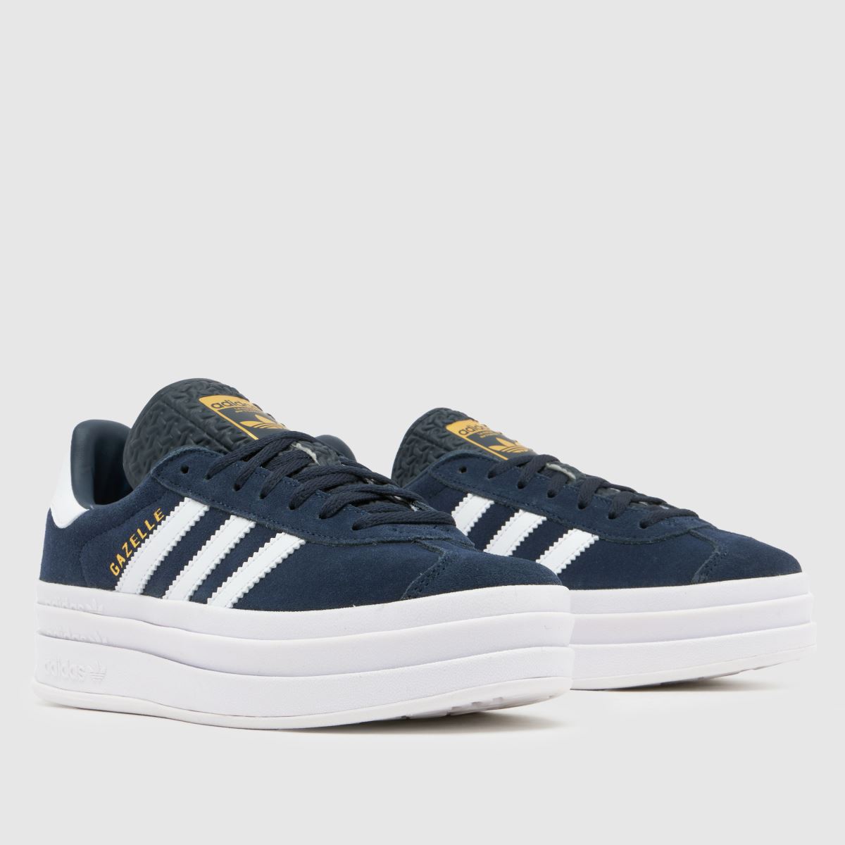adidas Gazelle Bold Girls Youth in Navy adidas Gazelle Bold 1