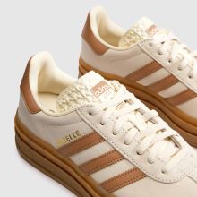 adidas Gazelle Bold Girls Youth in Off-White Multi adidas Gazelle Bold,4 of 4