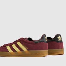 adidas Gazelle Indoor Girls Youth in Burgundy adidas Gazelle Indoor,4 of 4
