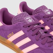 adidas Gazelle Indoor Girls Youth in Purple adidas Gazelle Indoor,3 of 4