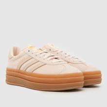 adidas Gazelle Bold Girls Youth in Pale Pink adidas Gazelle Bold,2 of 4