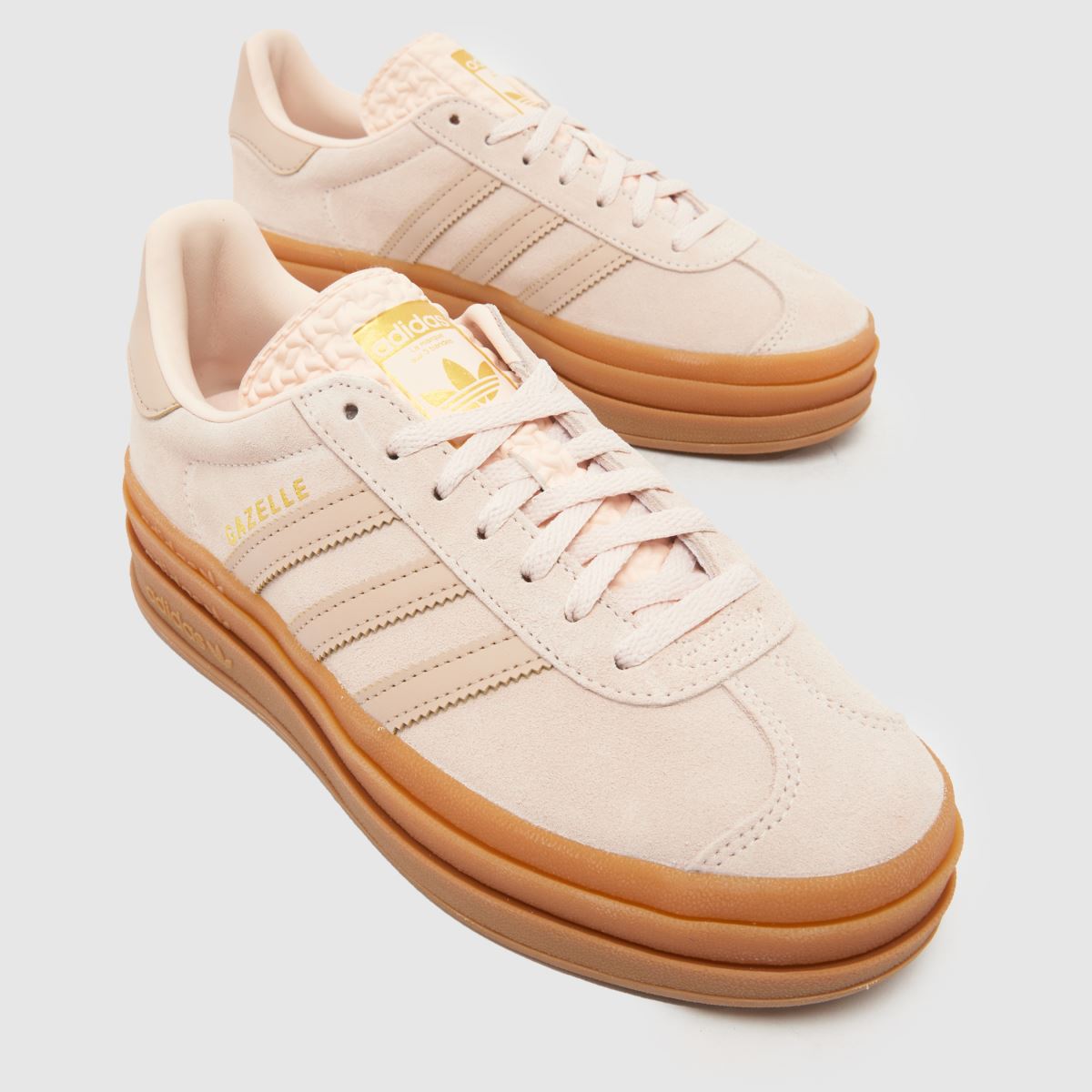 adidas Gazelle Bold Girls Youth in Pale Pink adidas Gazelle Bold 4