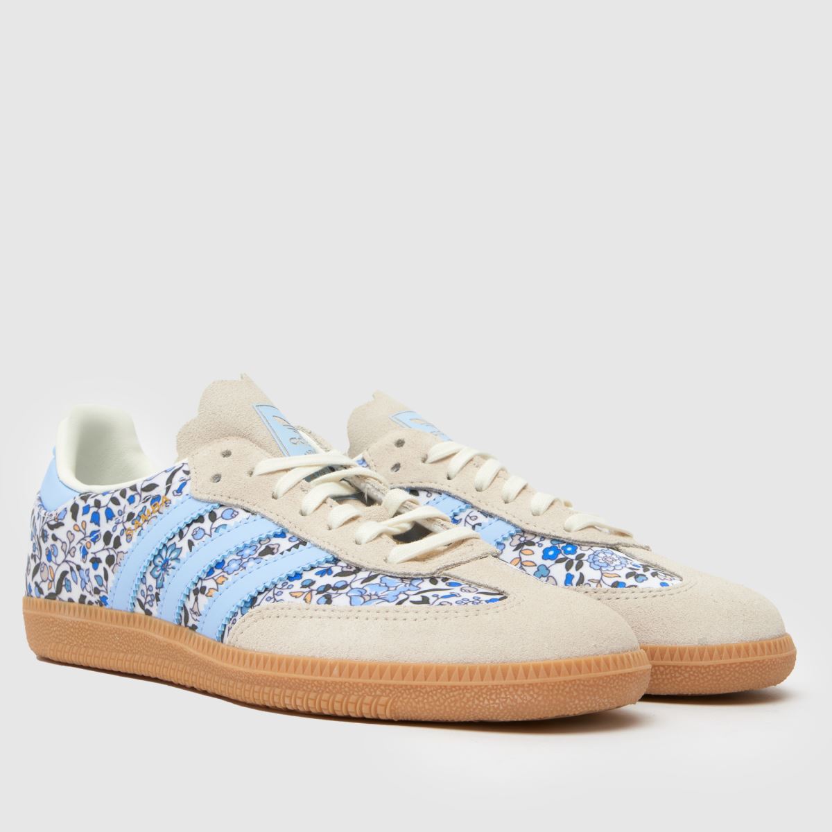 adidas x Liberty London Samba OG Girls Youth in White Multi adidas x Liberty London Samba OG 1