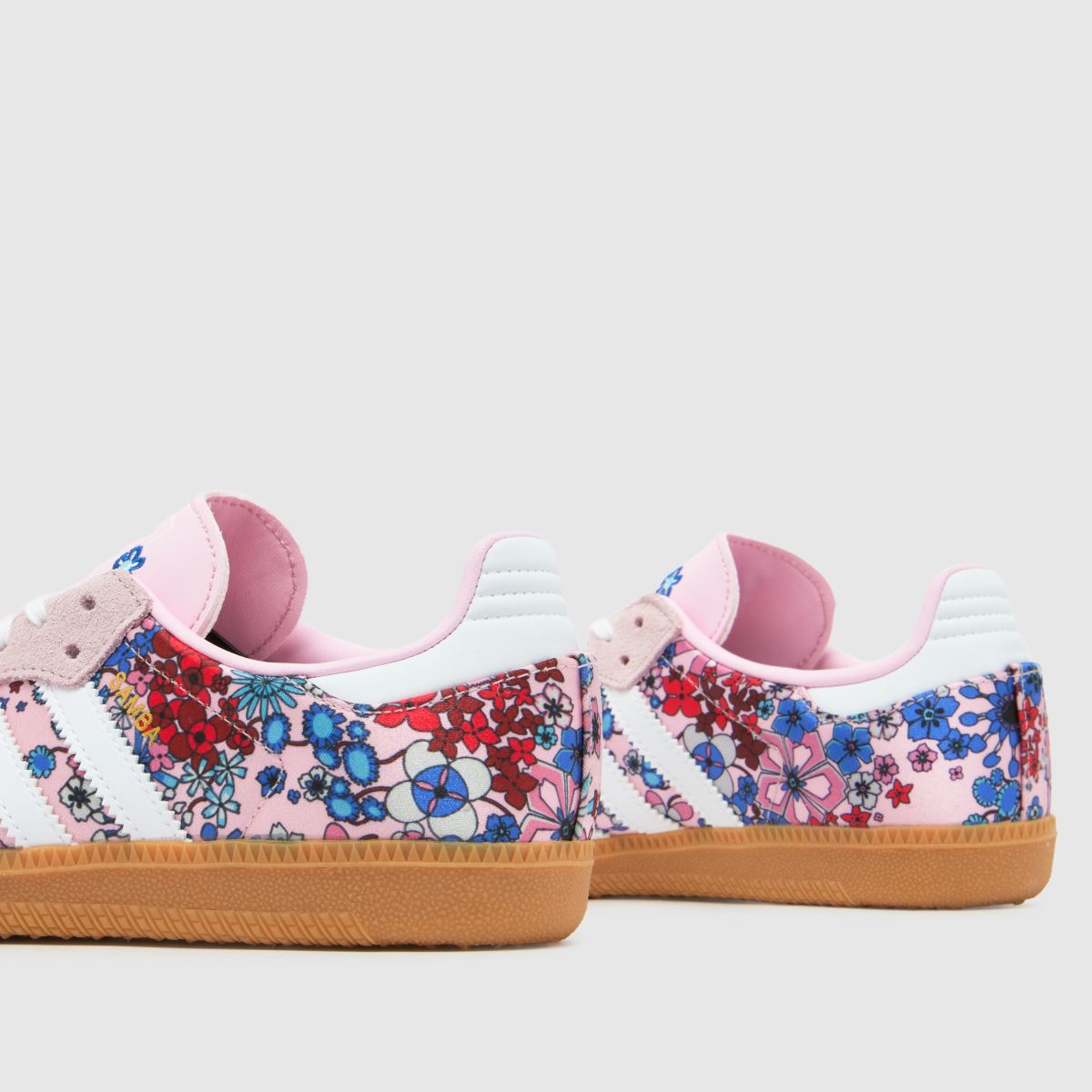 adidas X Liberty London Samba OG Girls Youth in Pink Multi adidas X Liberty London Samba OG 7