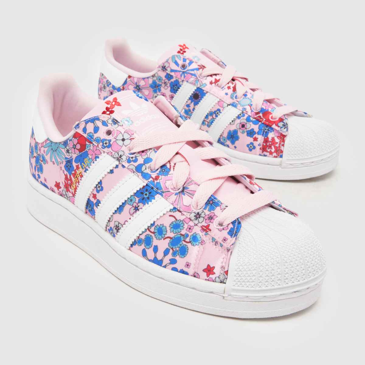 Kids Girls Youth Print adidas x Liberty Superstar Trainers | schuh