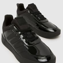 adidas Tensaur Sport 3.0 Girls Youth in Black adidas Tensaur Sport 3.0,3 of 4