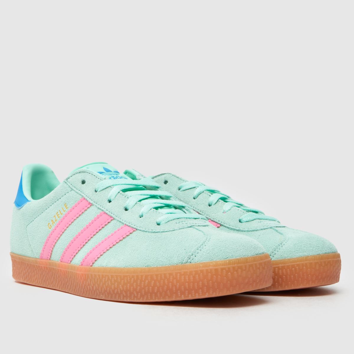 adidas Gazelle Girls Youth in Green Multi adidas Gazelle 1