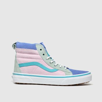 Vans purple & pink sk8-hi mte trainers youth Vans purple & pink sk8-hi mte trainers youth