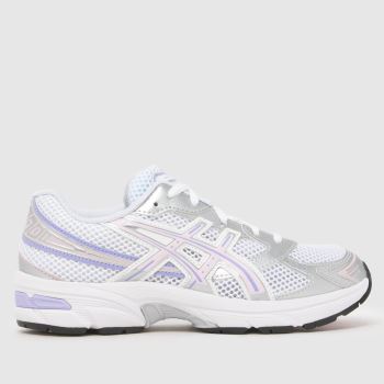 ASICS White & Purple GEL-1130 Girls Youth