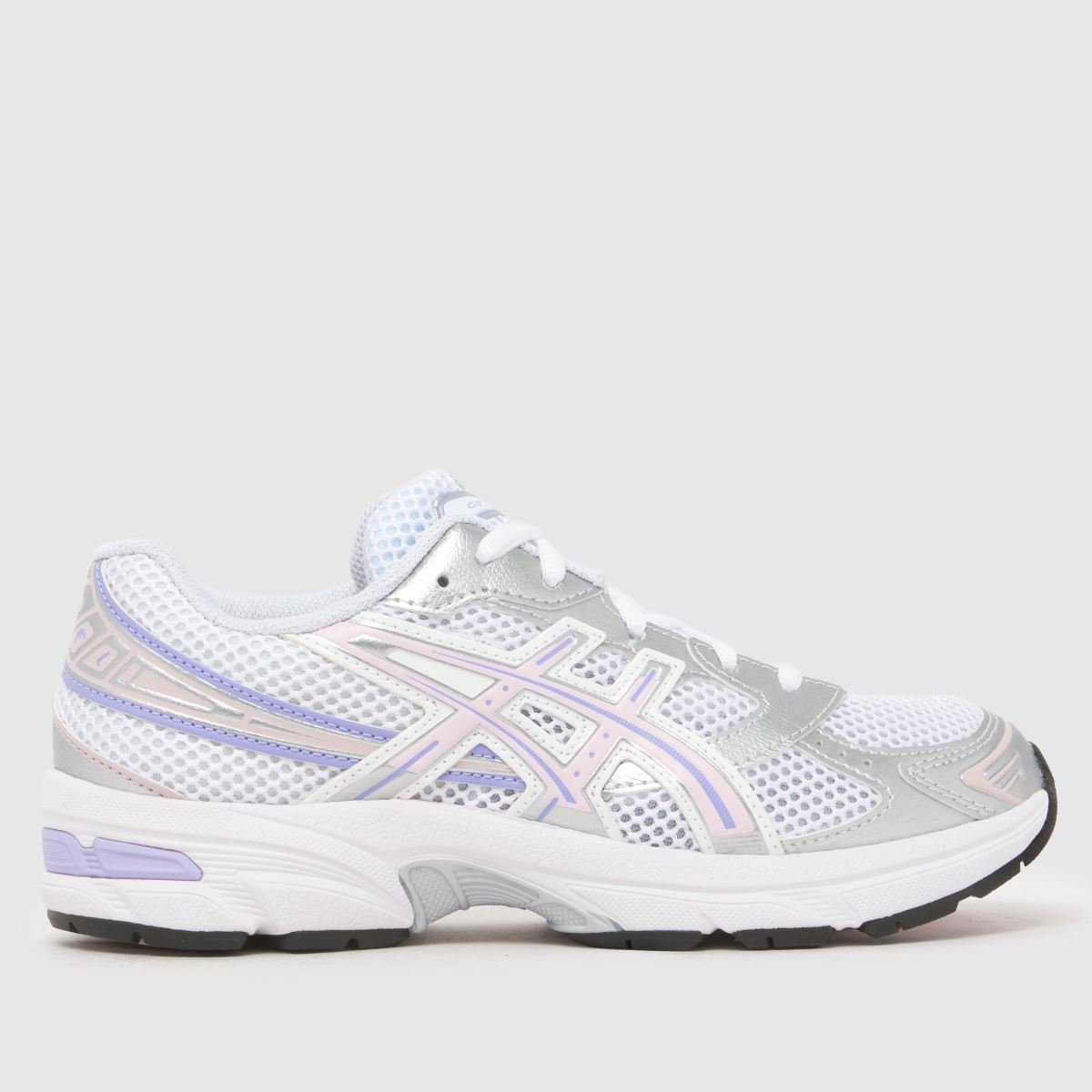 ASICS White & Purple GEL-1130 Girls Youth Trainers