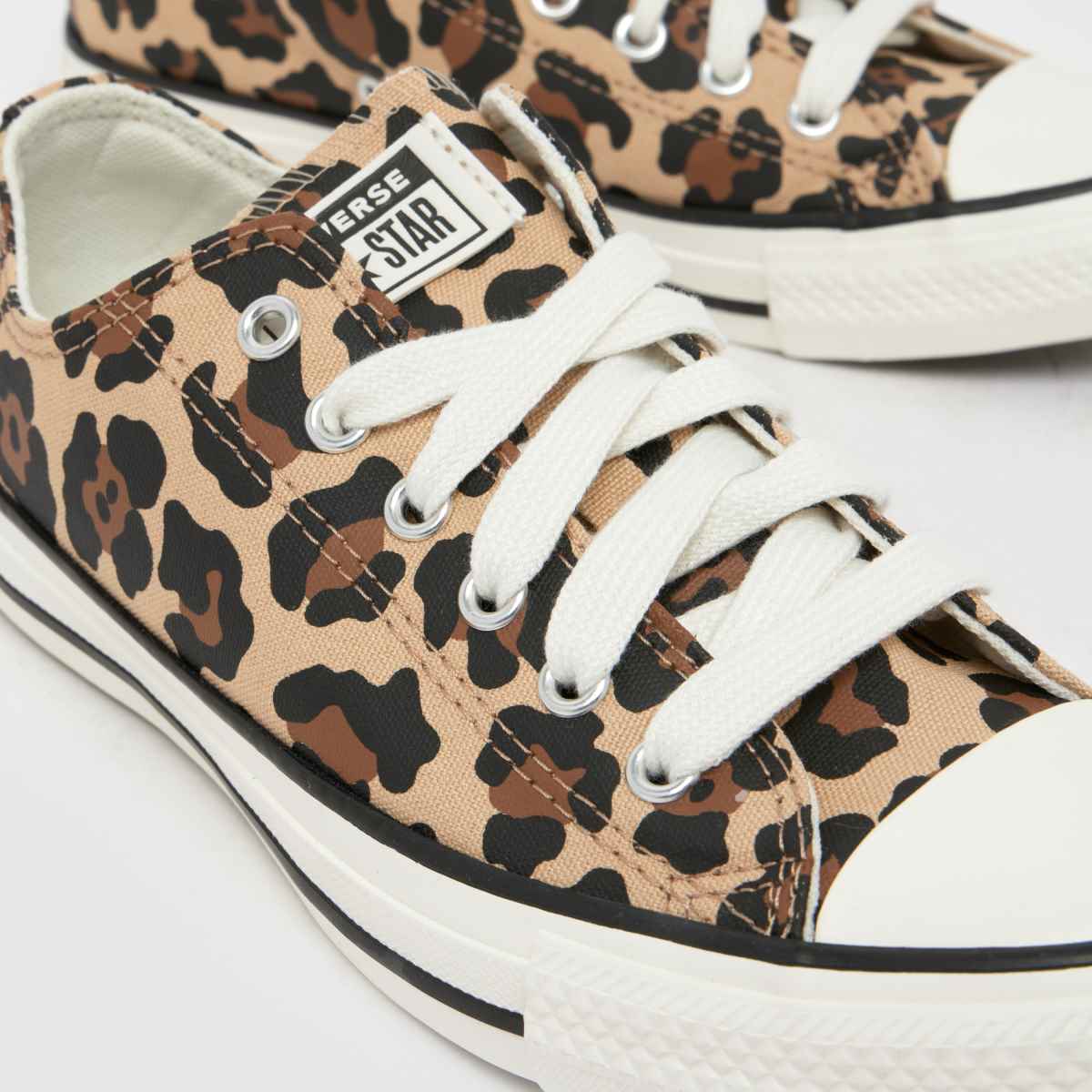 Converse All Star Lo Girls Youth in Brown Multi Converse All Star Lo 4