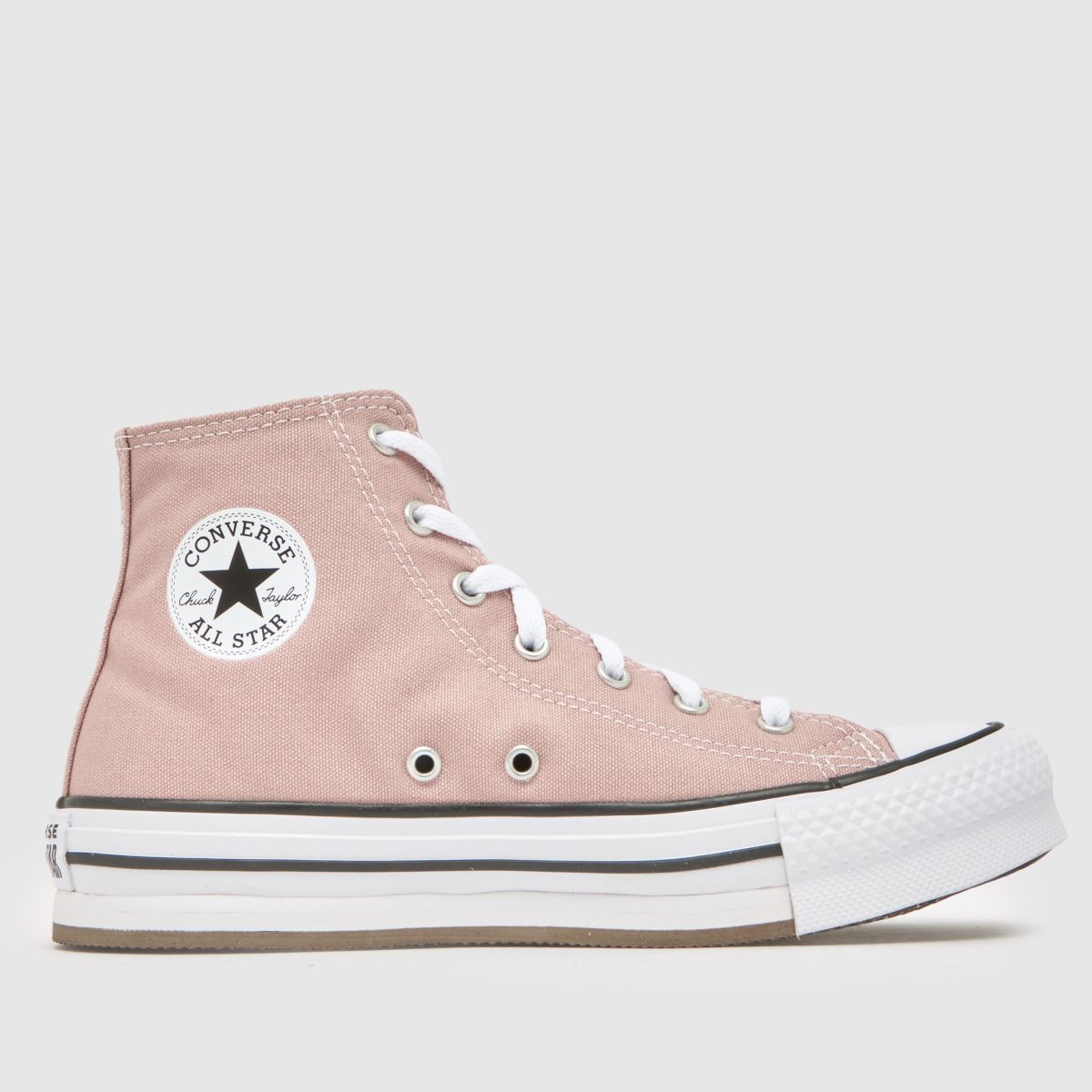 Converse Junior Seasonal Colour Chuck Taylor All Star Eva Lift Trainers - Pink