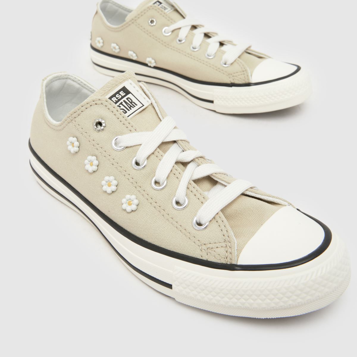 Converse All Star Lo Beaded Girls Youth in Light Green Converse All Star Lo Beaded 4
