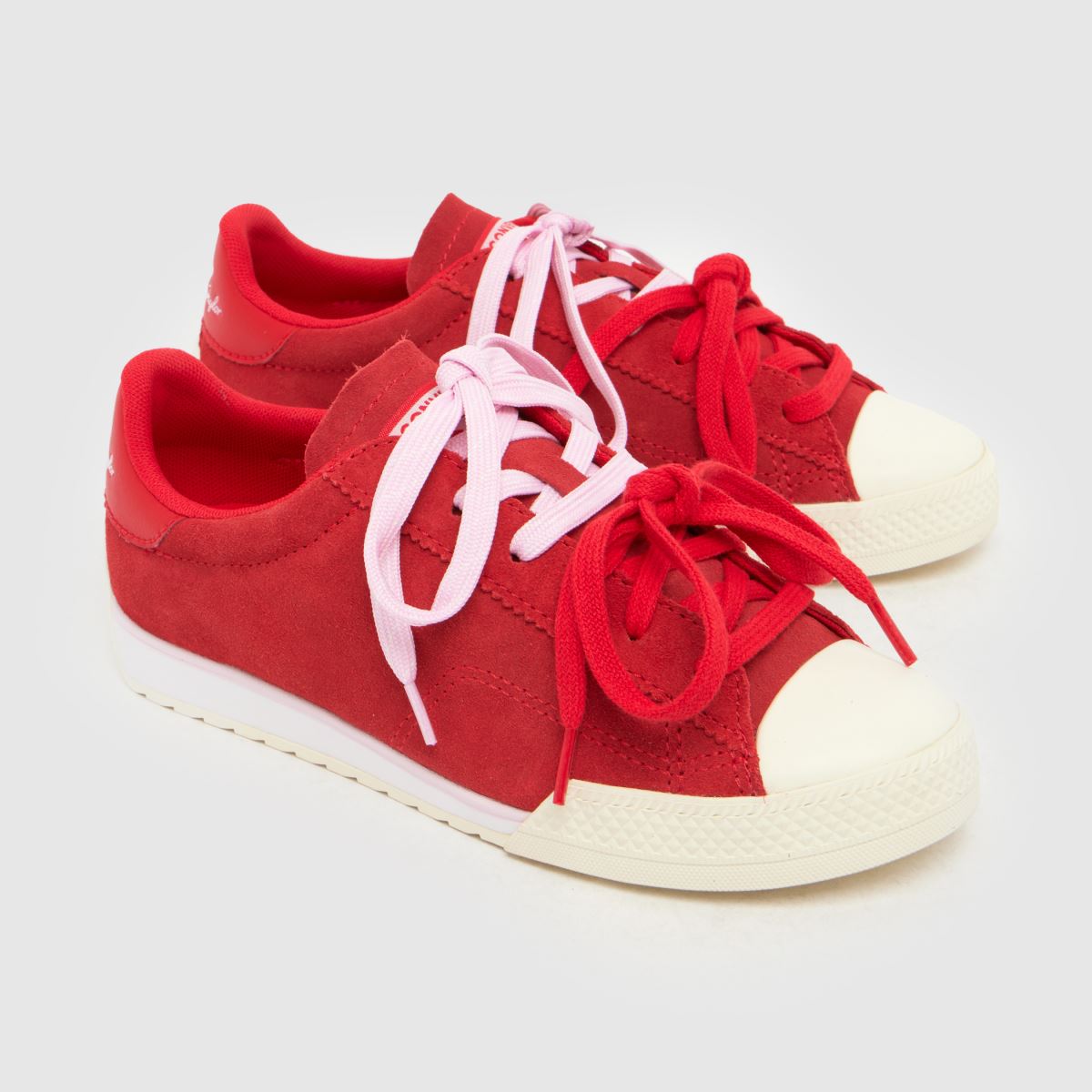 Converse Chuck Taylor Lo Girls Youth in Red Converse Chuck Taylor Lo 4