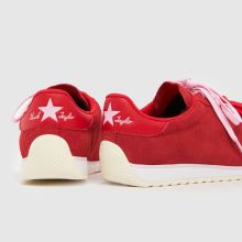 Converse Chuck Taylor Lo Girls Youth in Red Converse Chuck Taylor Lo,4 of 4
