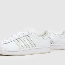 adidas Superstar II Girls Youth in White & grey adidas Superstar II,4 of 4