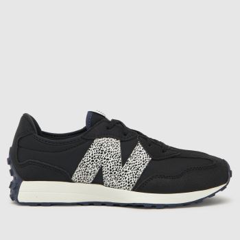 New Balance Black 327 Girls Youth