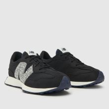 New Balance 327 Girls Youth in Black New Balance 327,2 of 4