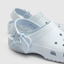 Crocs Star Buckle Clog Girls Youth in Pale Blue Crocs Star Buckle Clog,3 of 4