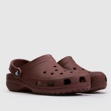 Crocs Classic Clog Girls Youth in Burgundy Crocs Classic Clog,2 of 4