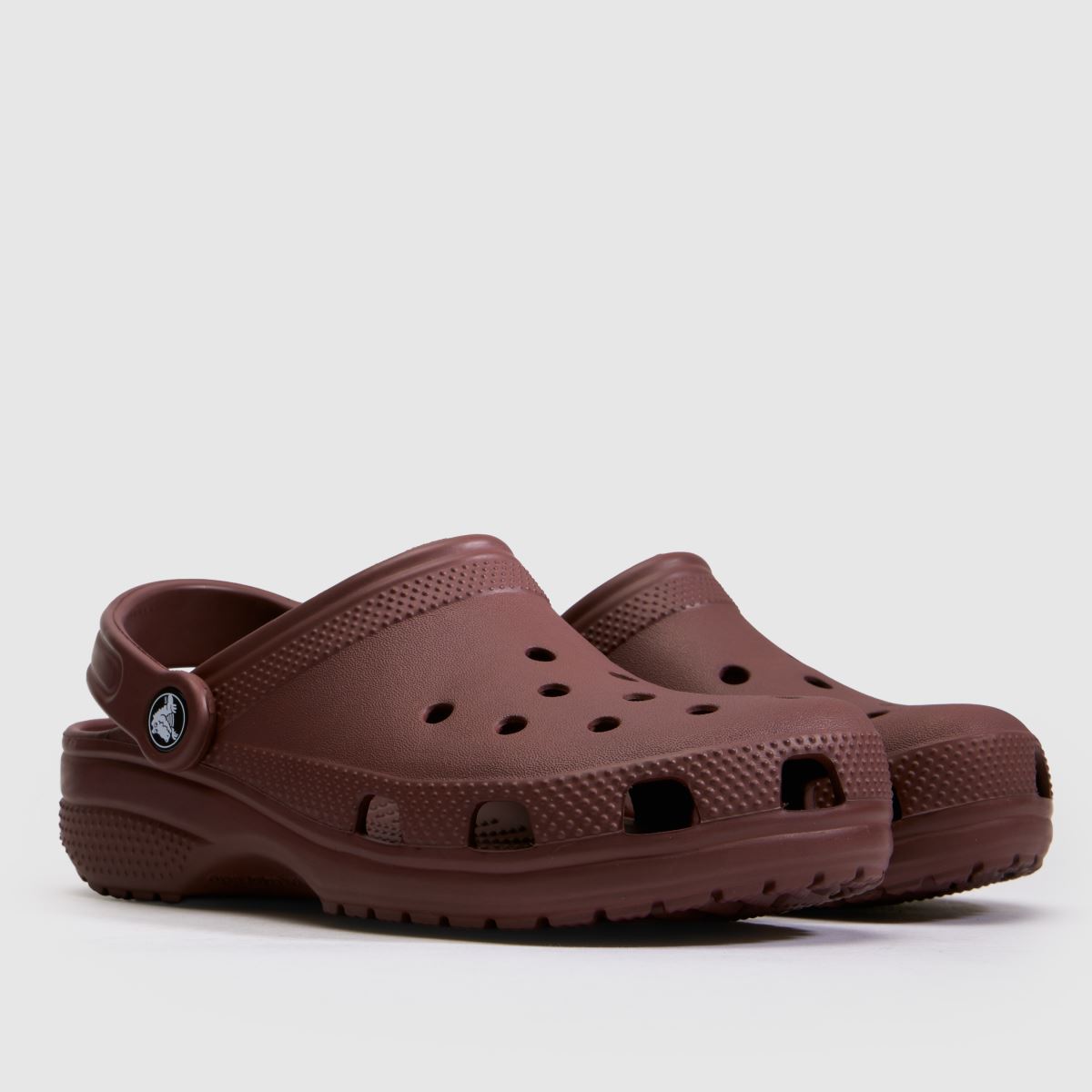 Crocs Classic Clog Girls Youth in Burgundy Crocs Classic Clog 1