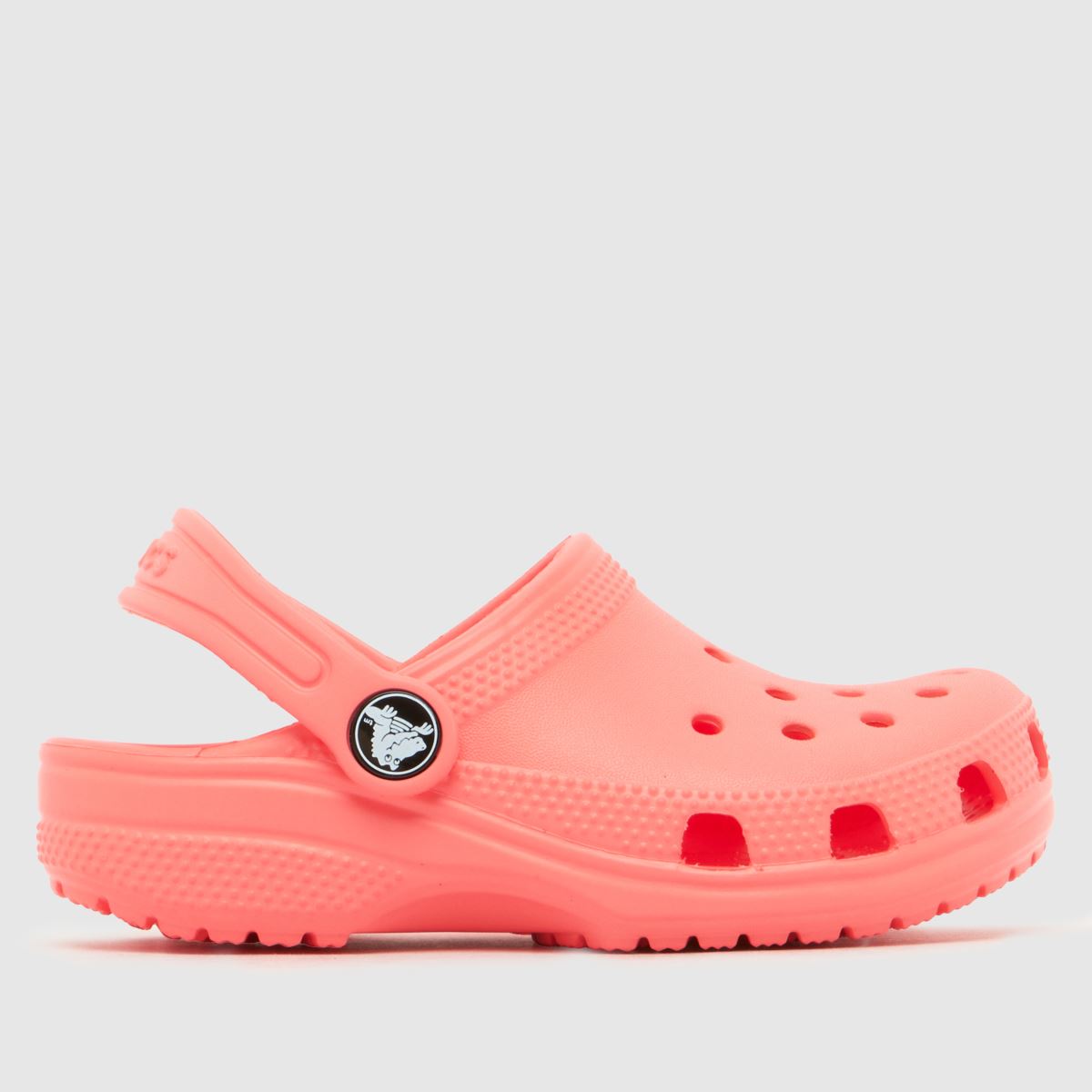 Crocs Pink Classic Clog Girls Youth Sandals