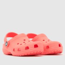Crocs Classic Clog Girls Youth in Pink Crocs Classic Clog,2 of 4