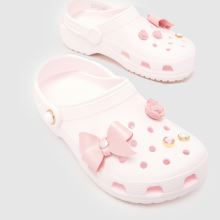 Crocs Classic Shimmer Bow Clog,3 of 4