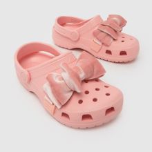 Crocs Classic Velvet Bow Clog,3 of 4