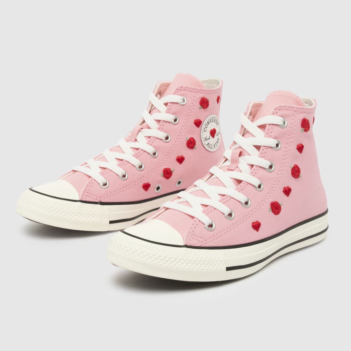 High Top Chucks Rosa 38 Kids Girls Youth Pink Converse All Star Hi