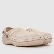 Crocs Classic Crafted Stitch Clog Girls Youth in Pale Pink Crocs Classic Crafted Stitch Clog,2 of 4