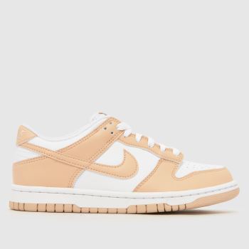 Nike Weiß-Beige Dunk Low Mädchen Jugendliche