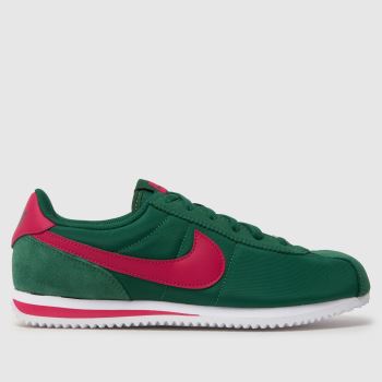Nike Green Multi Cortez Girls Youth