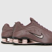 Nike Shox R4 Girls Youth in Burgundy Nike Shox R4,4 of 4