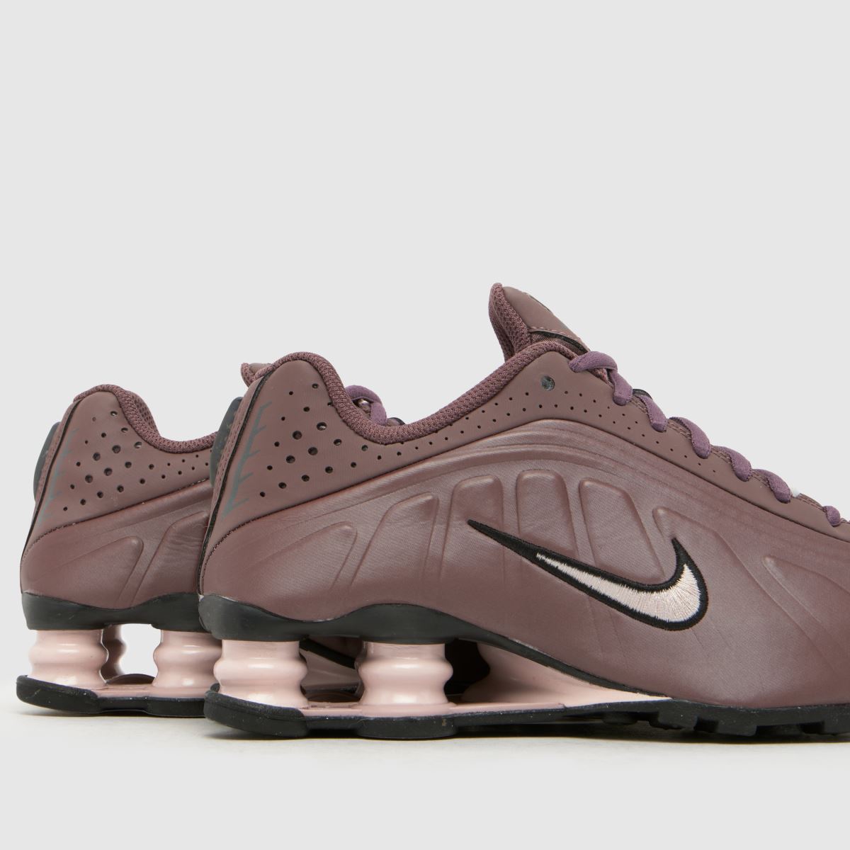 Nike Shox R4 Girls Youth in Burgundy Nike Shox R4 7