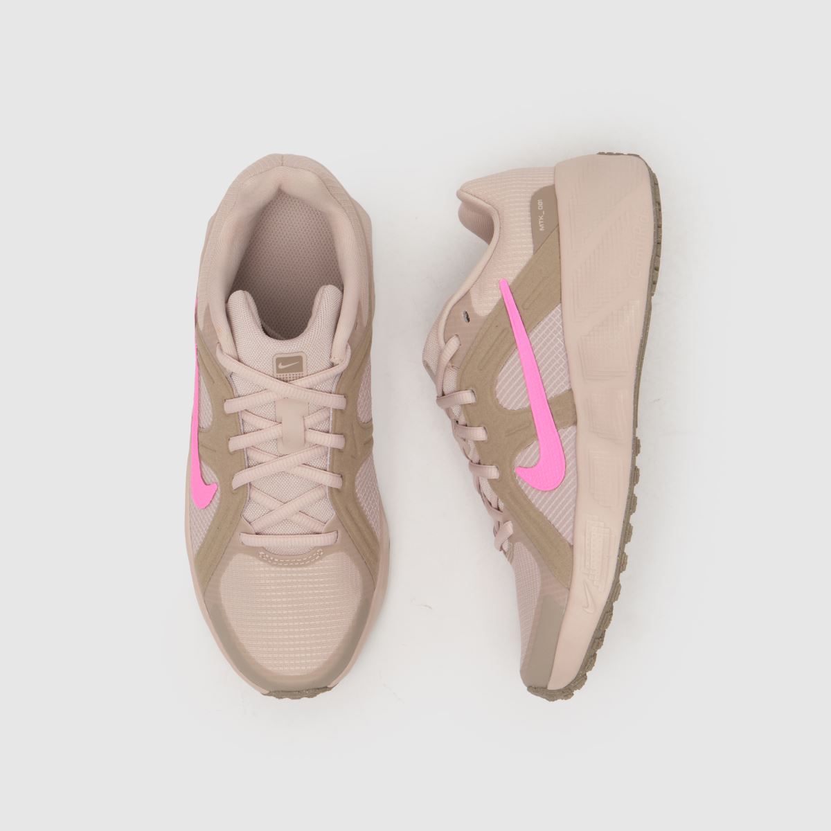 Nike Metro Tek Girls Youth in Pale Pink Nike Metro Tek 7