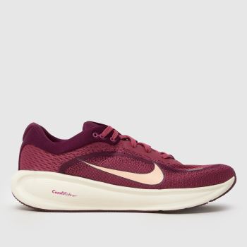 Nike Burgundy Stellar Ride Girls Youth