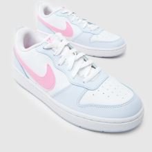 Nike Court Borough Low Girls Youth in Multi Nike Court Borough Low,3 of 4