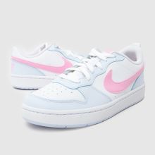 Nike Court Borough Low Girls Youth in Multi Nike Court Borough Low,4 of 4