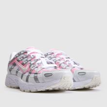 Nike P-6000 Girls Youth in White & Pink Nike P-6000,2 of 4