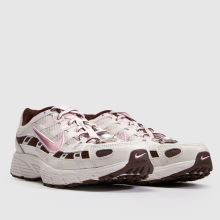 Nike P-6000 Girls Youth in White & Burgundy Nike P-6000,2 of 4