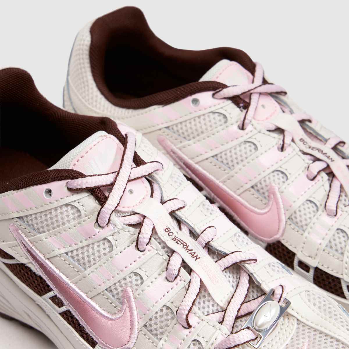 Nike P-6000 Girls Youth in White & Burgundy Nike P-6000 4
