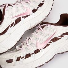 Nike P-6000 Girls Youth in White & Burgundy Nike P-6000,4 of 4