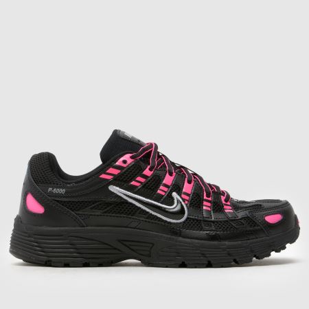 Sneaker Schwarz-pink Nike P-6000 Jugendliche schuh