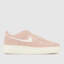 Nike Air Force 1 Girls Youth in Pale Pink Nike Air Force 1,1 of 4
